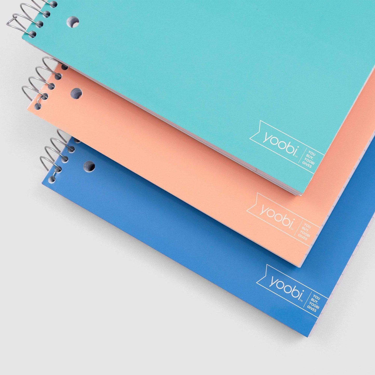 Spiral Notebook, 3 Pack