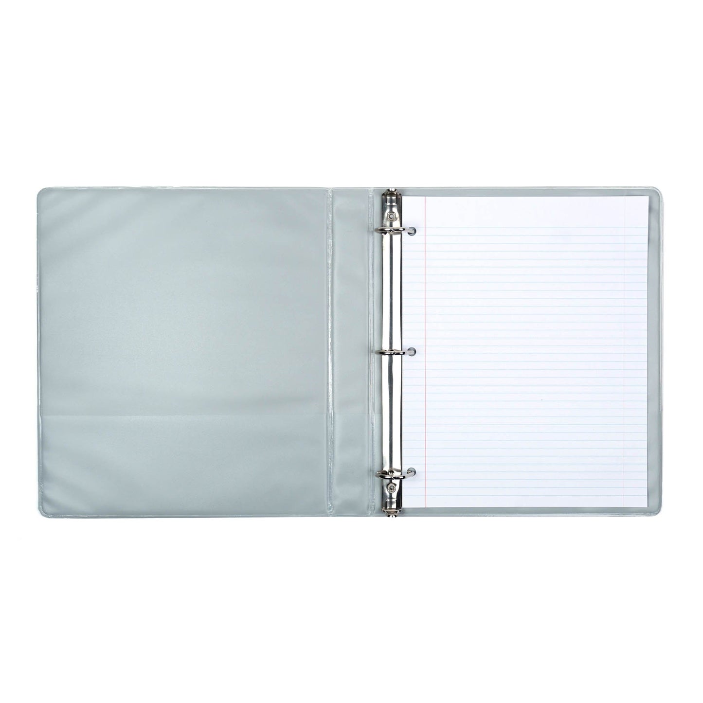 Yoobi 1 Inch Binder - Marble Design, Gray Color